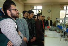 گزارش تصویری بازدید دانش آموزان پسر سال چهارم دوره دوم دبیرستان، از دانشگاه صنعتی شاهرود